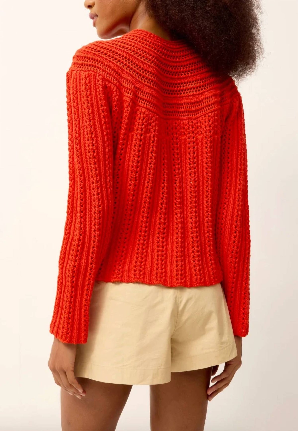 Marie Oliver - Emory Button Front Placket Cardigan