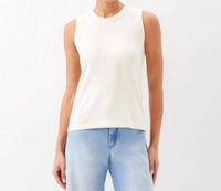 Karen Kane - Ribbed Crewneck Tank