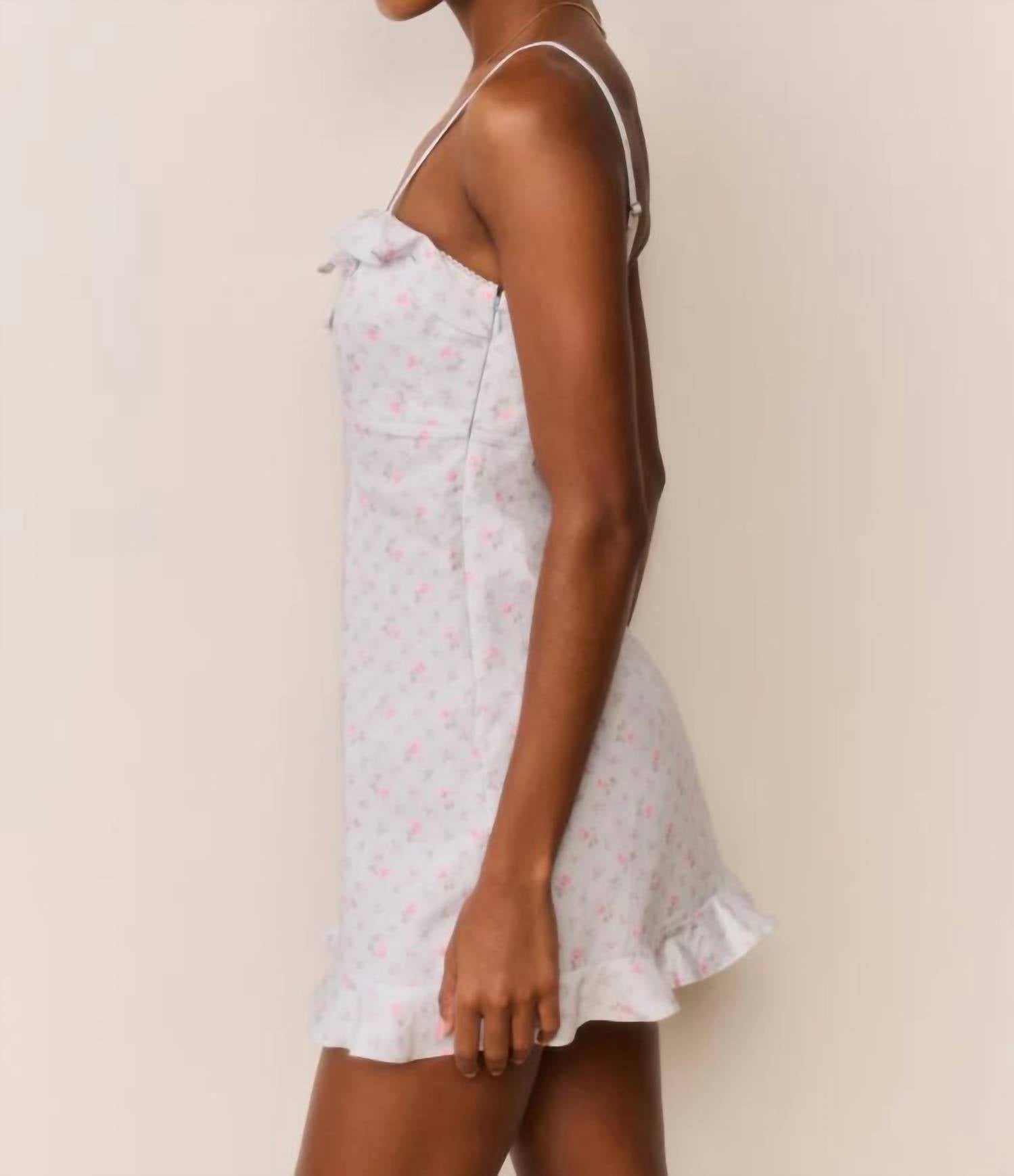 Loveshackfancy - Stephania Floral Cotton Mini Dress