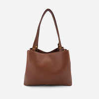 Like Dreams - Women's Velvet Knot Quilted Shoulder Tote Bag