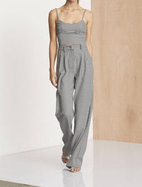 HOUNDSTOOTH CROP TOP