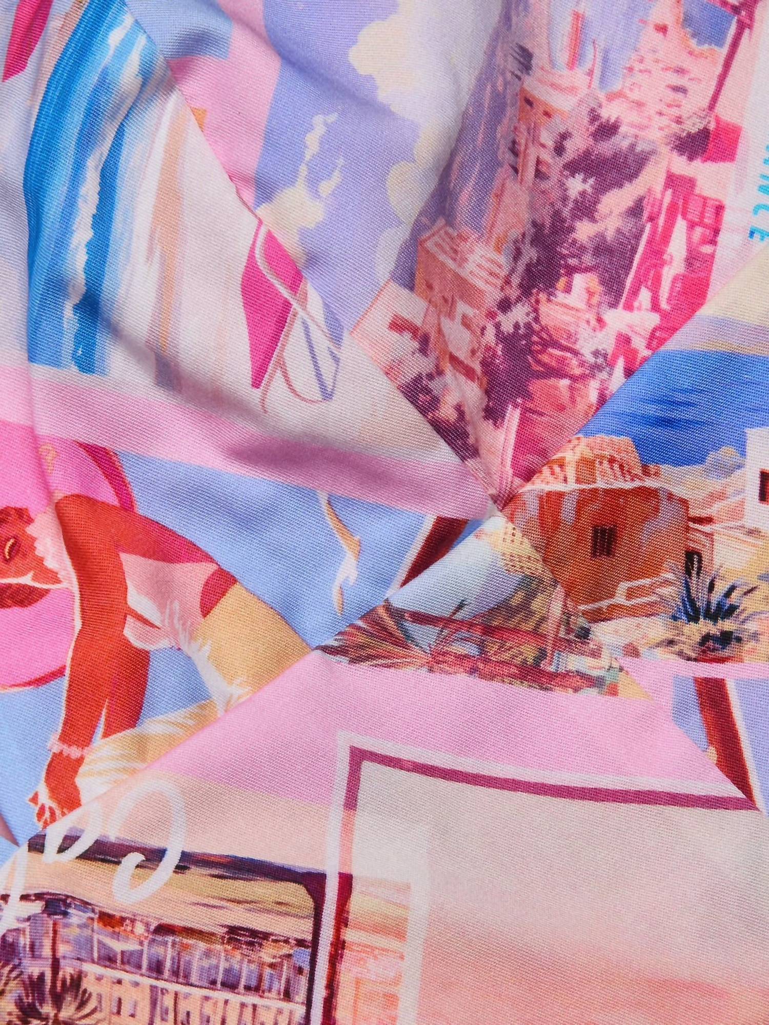 L'Agence - Postcard Print Kaori Bralette Top