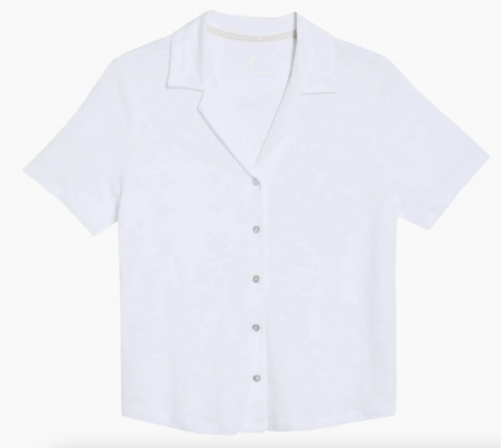 Tommy Bahama - Women's Linen Short Sleeve Camp Shirt