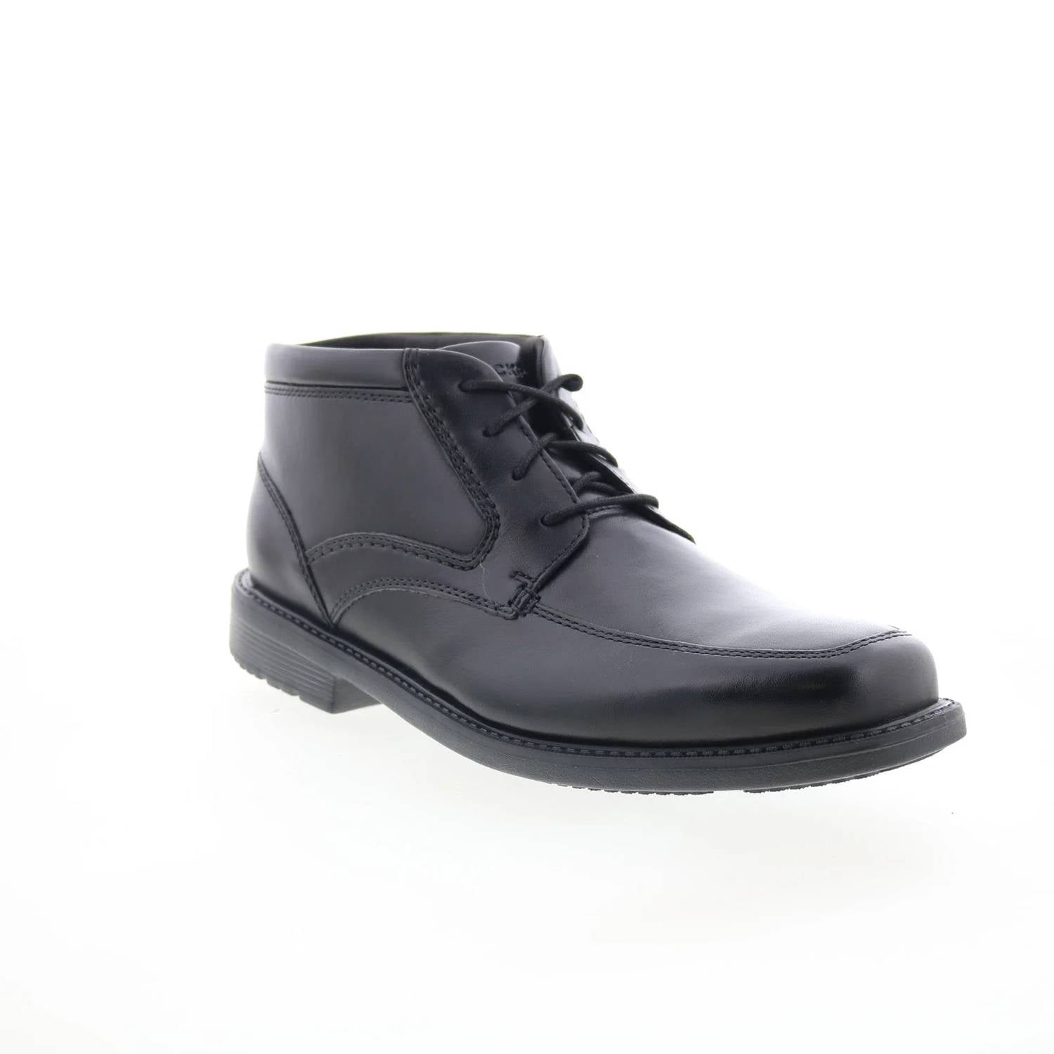 ROCKPORT Men's Leader 2 Leather Chukka Boots in black - men's boots