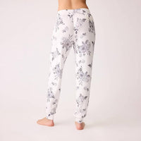 PJ Salvage Feeling Love Banded Sleep Pant in ivory - women's pants - alternate view