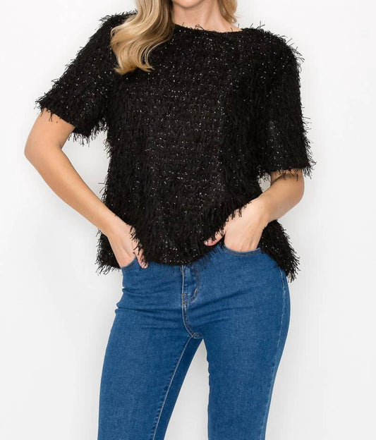 Joh - Winnae Eyelash Top