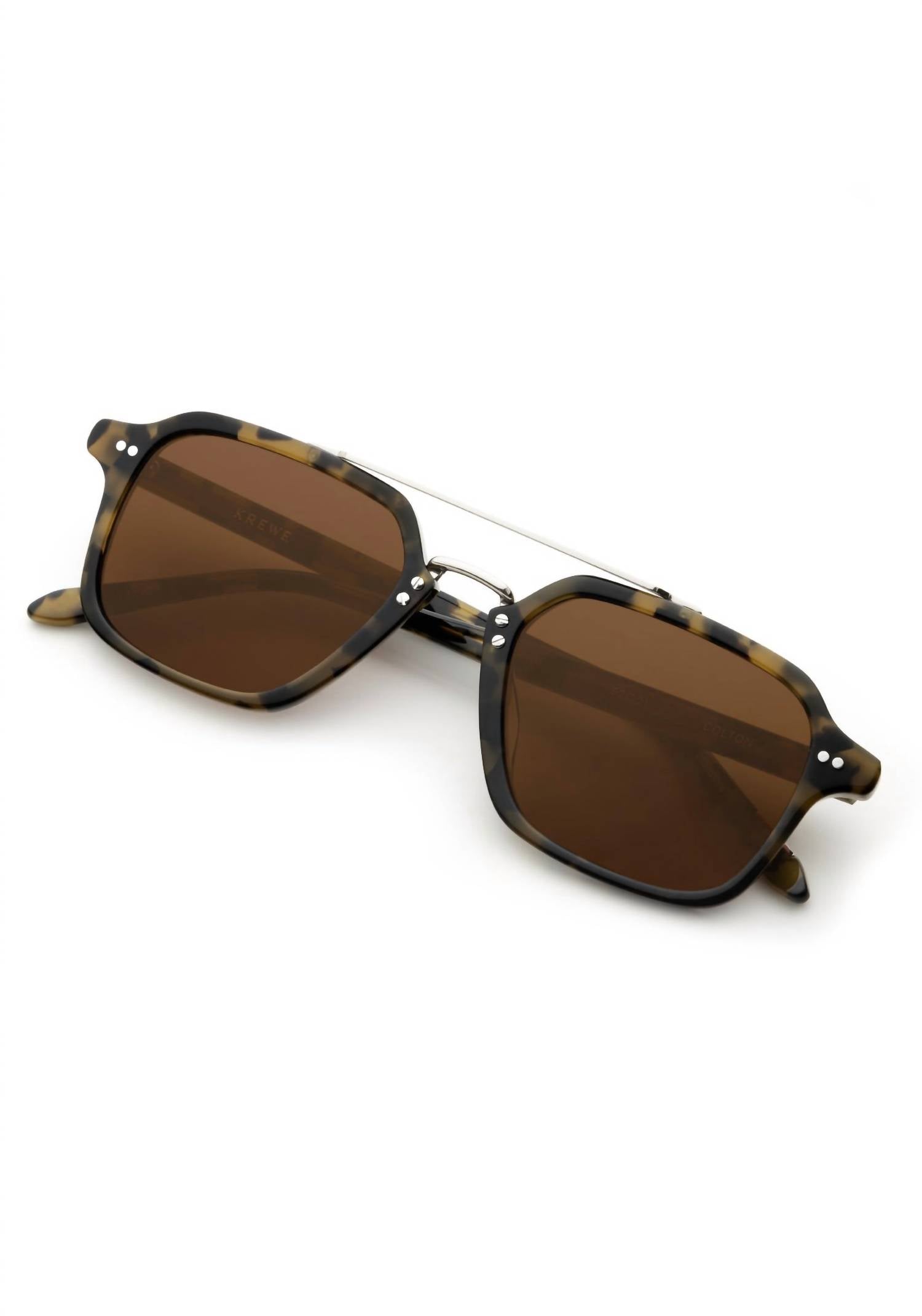 Krewe - Unisex Colton Aviator Polarized Sunglasses
