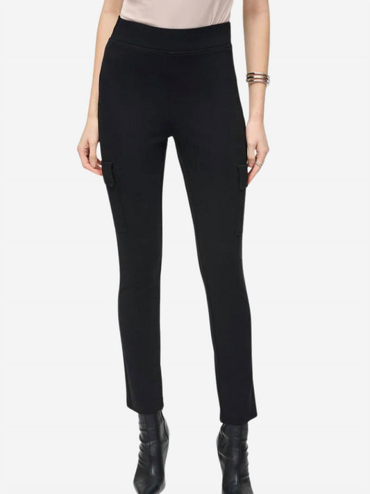 Joseph Ribkoff - Women's Silky Knit Slim Fit Cargo Pants