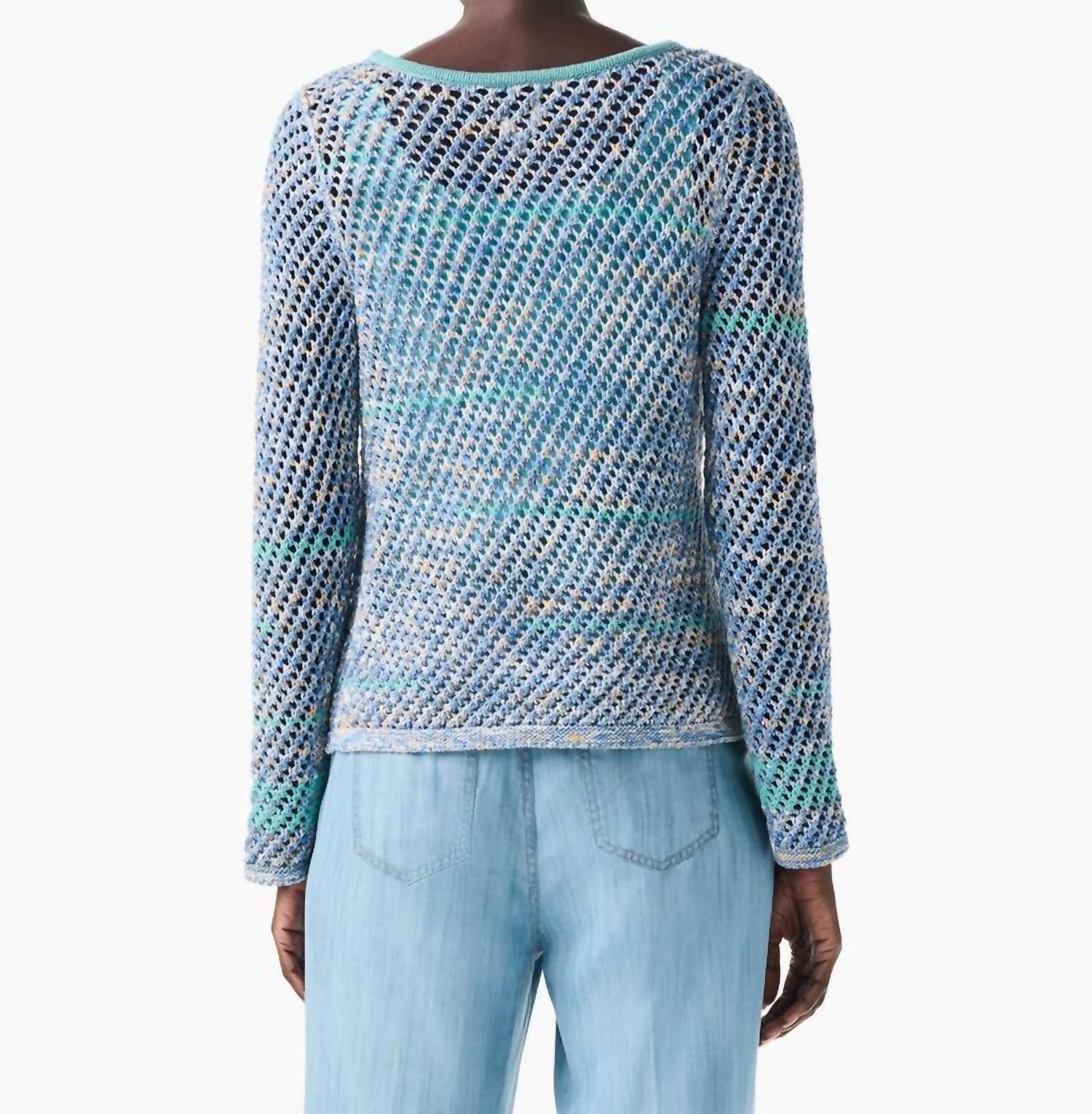 Nic + Zoe - Crochet Surf Sweater
