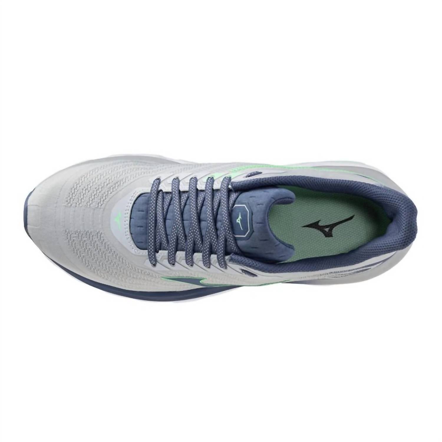 MIZUNO Men's Wave Horizon 8 Shoe in pearl blue vintage indigo 1 - men's shoe - alternate view