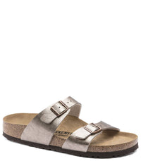 BIRKENSTOCK Women's Sydney Birko-flor Sandals in graceful taupe - women's sandal
