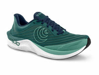 Topo Athletic Women's Cyclone 2 Running Shoes in ocean mint - women's sneaker - detail view