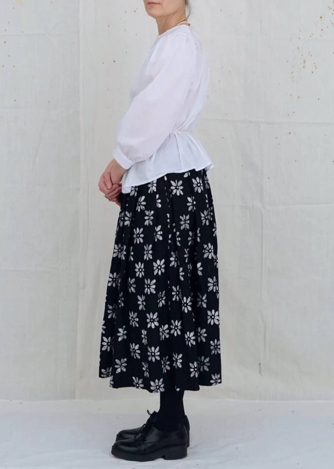 Uqnatu - Pintuck Shirtwaist Blouse