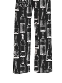 Brief Insanity - Time For Wine Pajama Lounge Pants