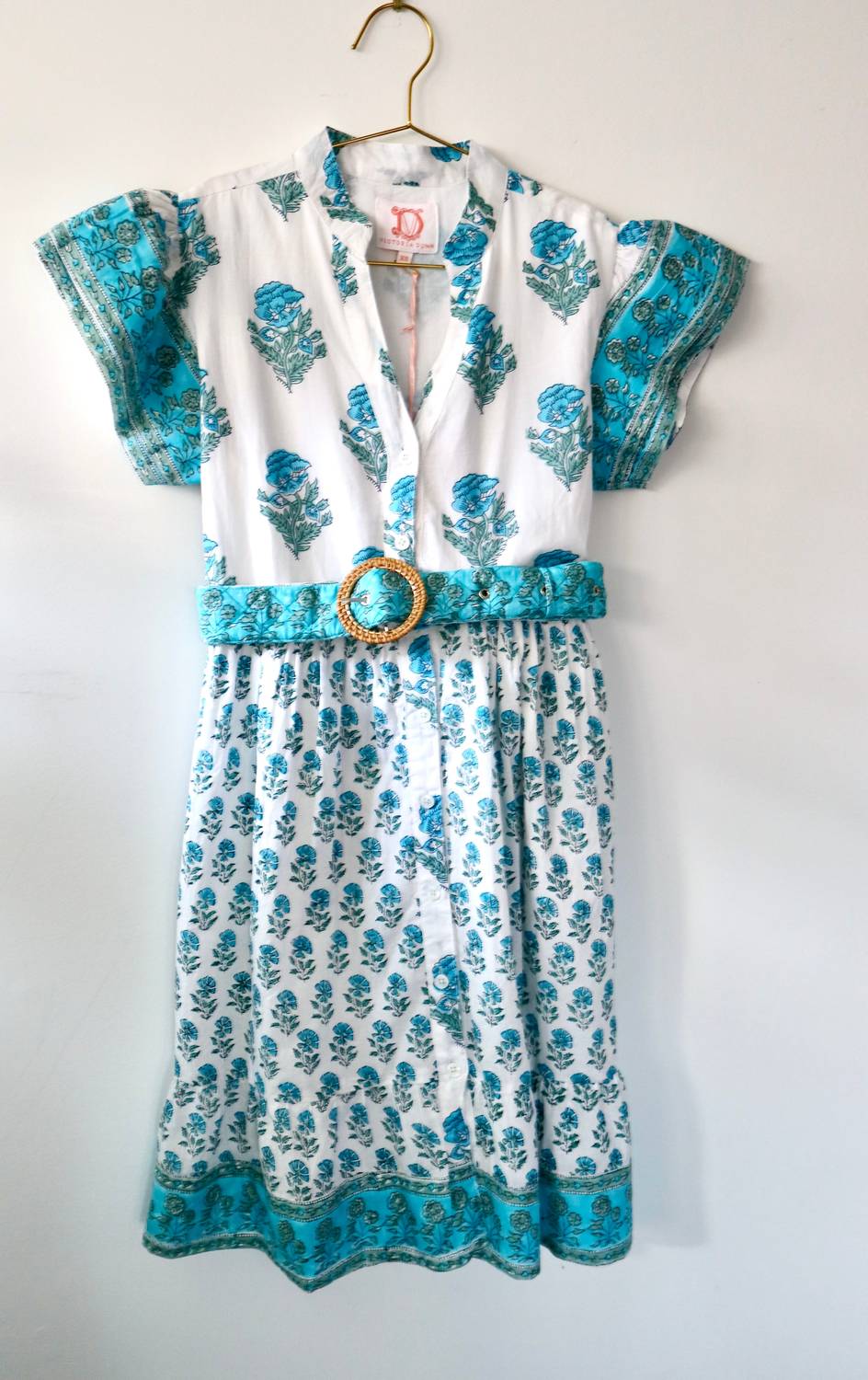 VICTORIA DUNN Callie Dress Capri Dress in blue - women's dress - view 4