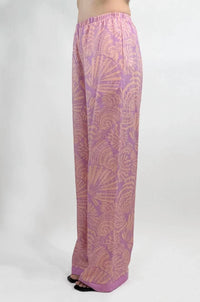 A.Ren - Coquille Print Wide Leg Pants