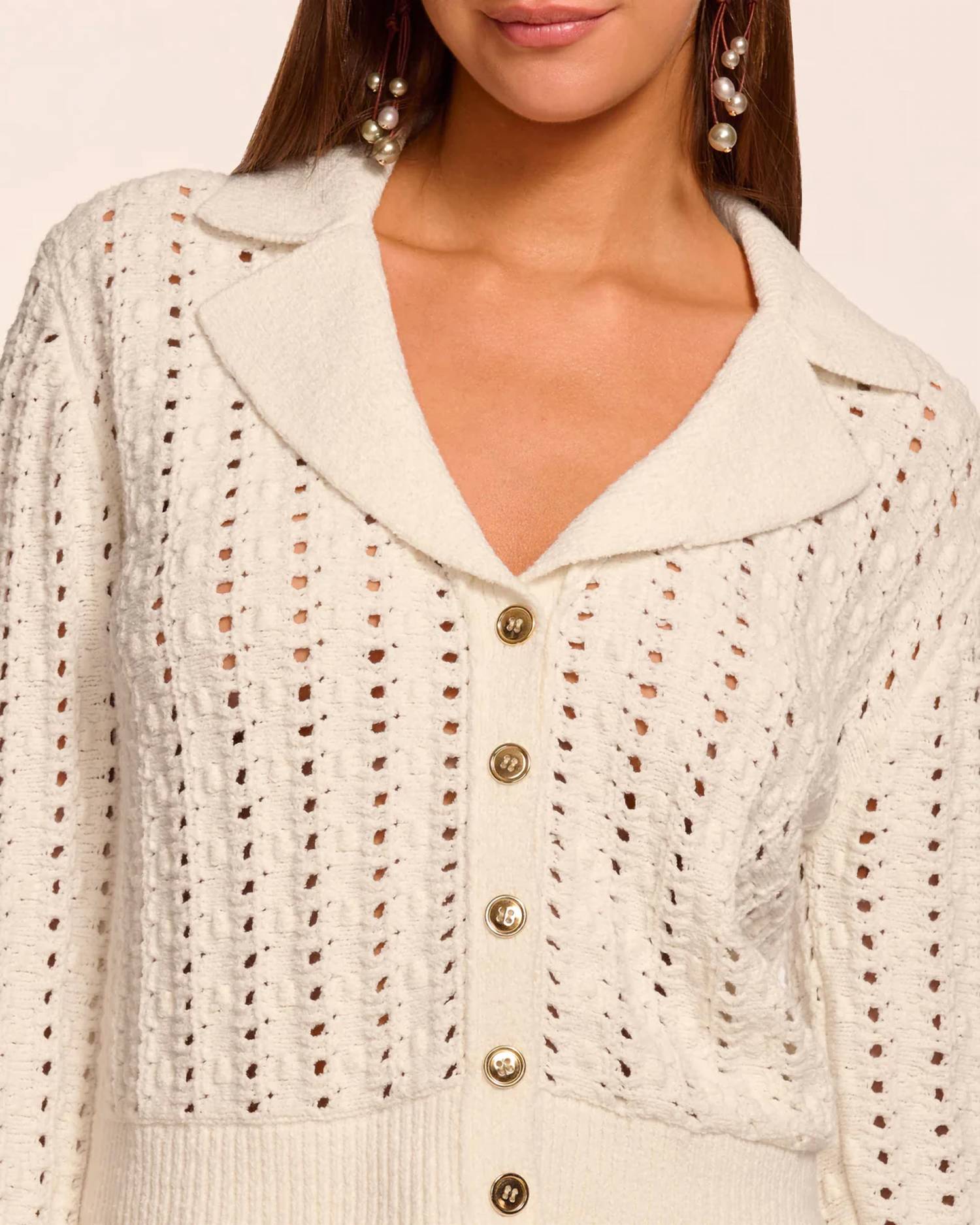 Ramy Brook - Nadia Bauble Knit Cardigan