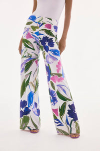 Joseph Ribkoff - Floral High-waisted Trousers