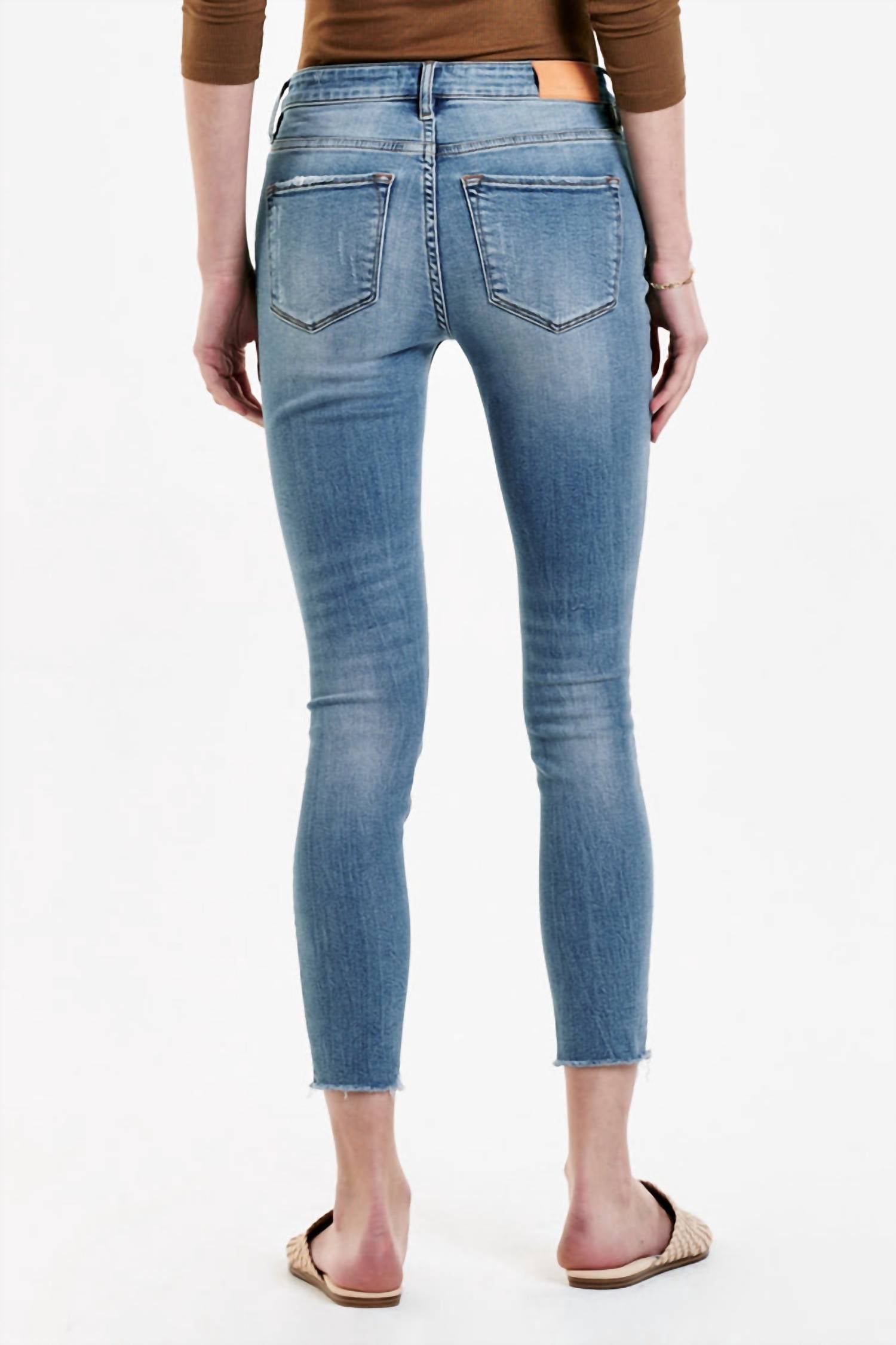 DEAR JOHN DENIM Gisele High-rise Skinny Jean in tahiti - women's jeans - detail view