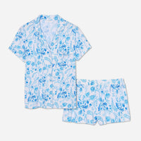 Stripe & Stare - Soft TENCEL™ Modal Short Paisley Pajama Set