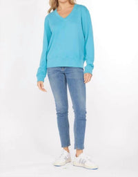 Mododoc - Deep V-neck Sweatshirt
