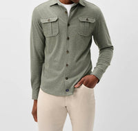 Johnnie-O - Sequoia Twill Solid Lodge Shirt