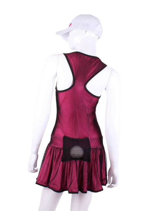 Love Love Tennis - Mesh Sandra Dee Court To Cocktails Tennis Dress