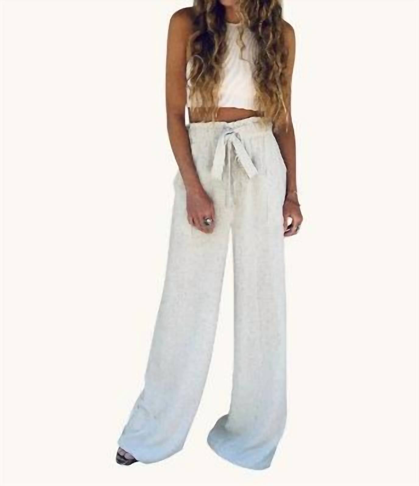 Tysa - High-waisted Travel Pant