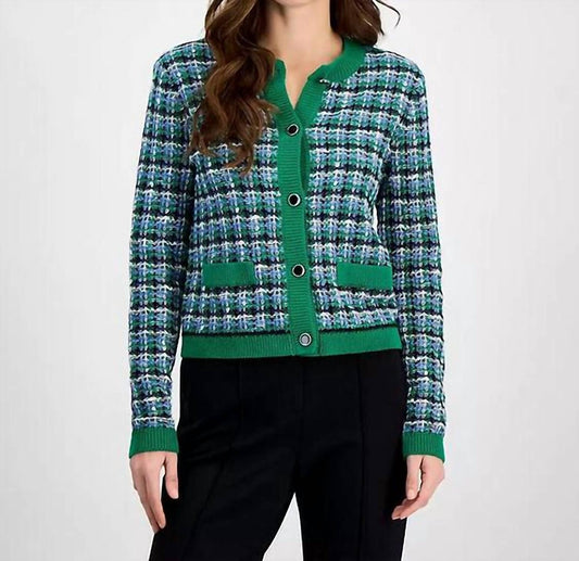 Tahari - Texture Stitch Cardigan