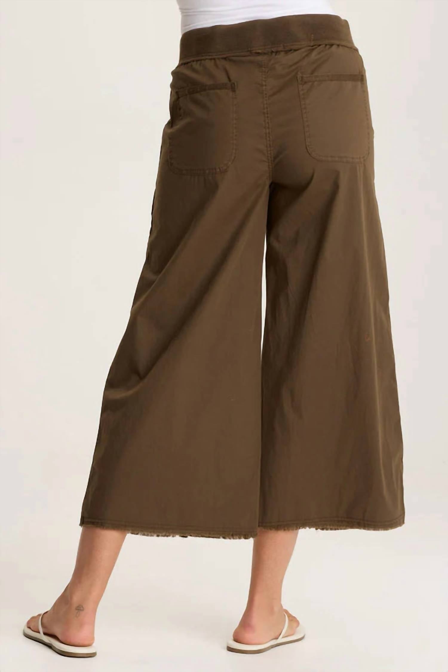 Xcvi - Seaver Poplin Crop Pant