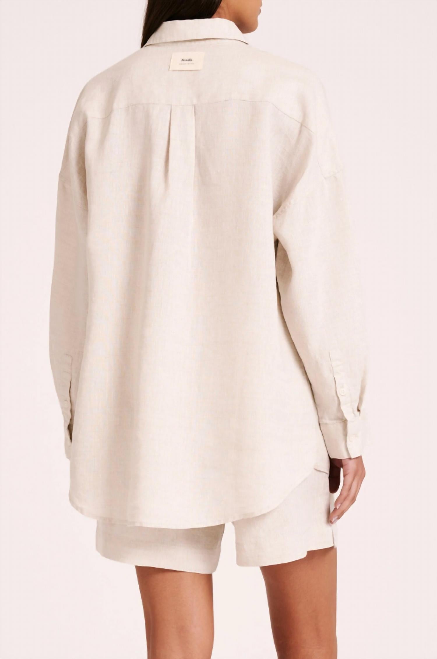 Nude Lucy - Lounge Heritage Linen Shirt
