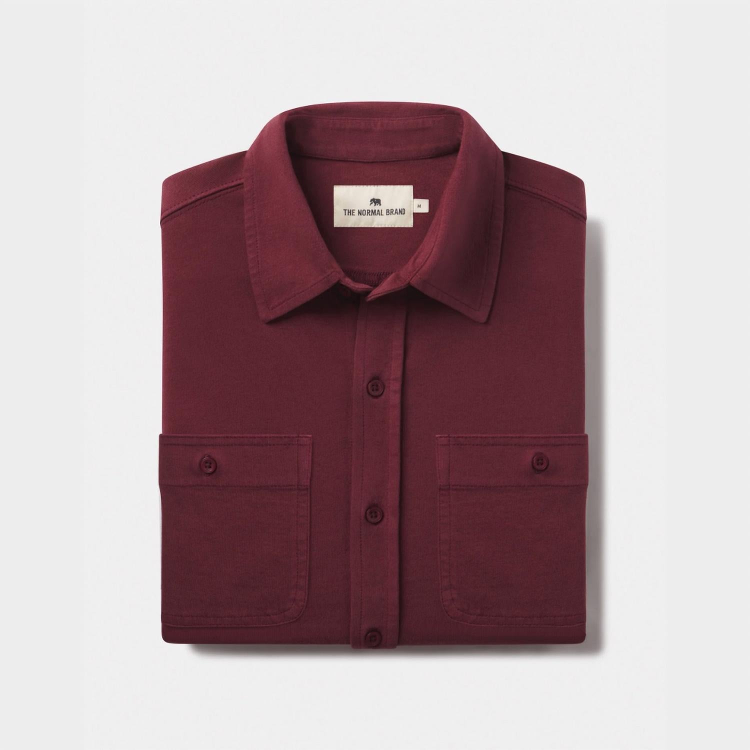 The Normal Brand - Lennox Jersey Button Up