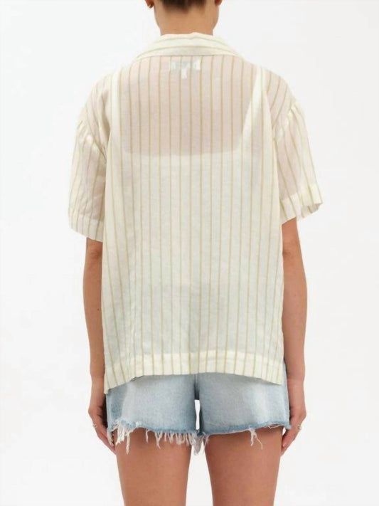 Daze - Buttercup Tie Front Shirt