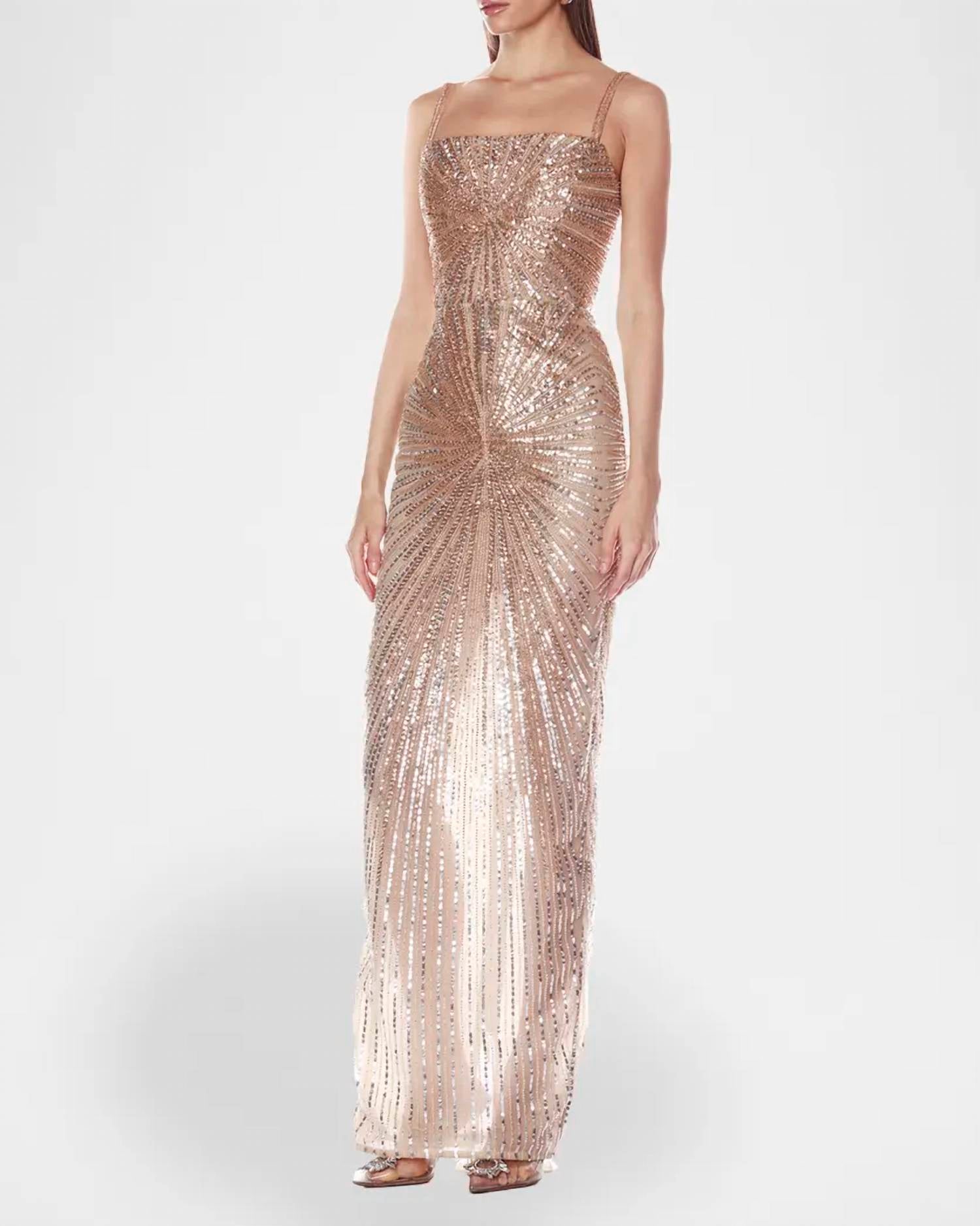 Bronx And Banco - Dahlia Sequined Maxi Dress