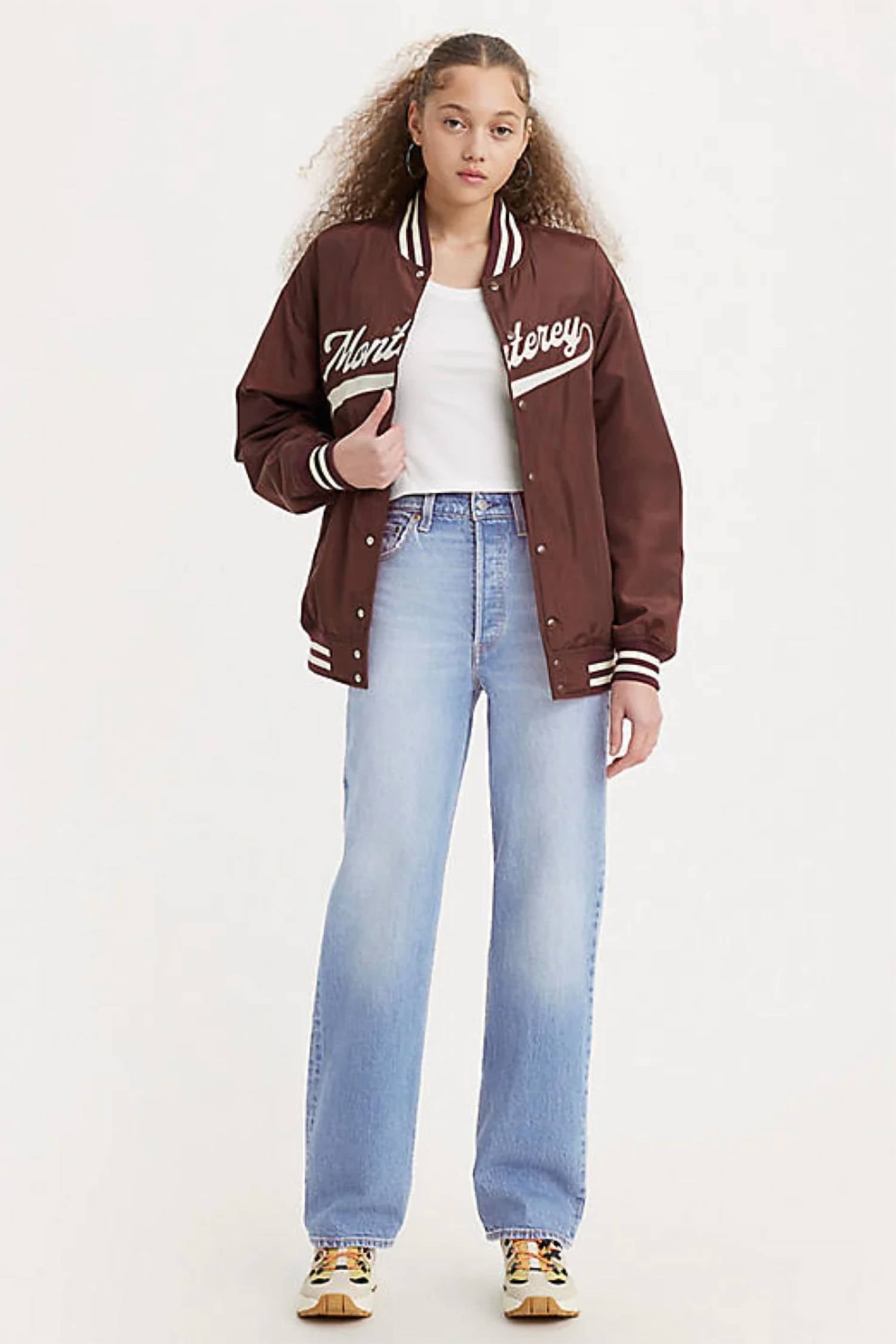 Levi'S - Ribcage Full Length Straight Jeans
