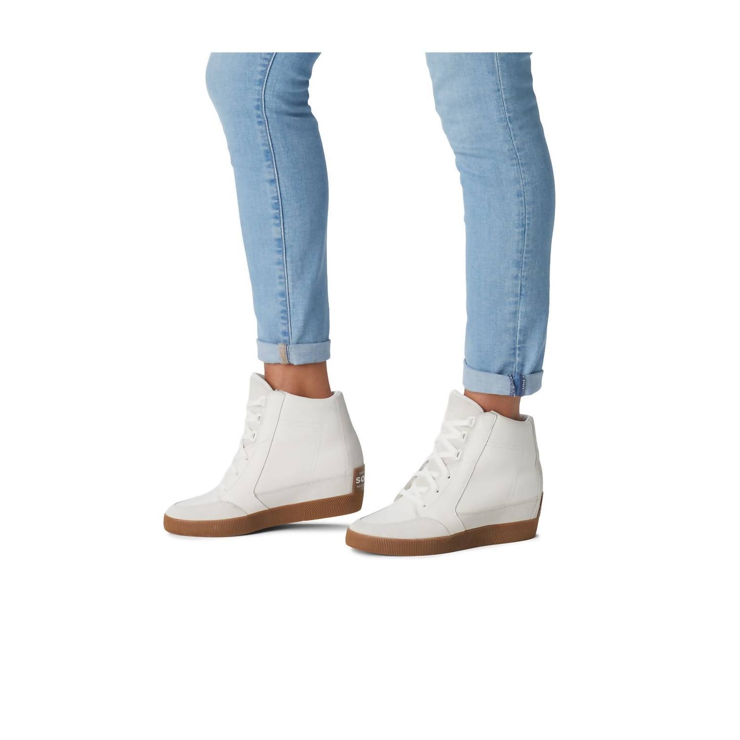 Sorel - Women's Out N About Lace Wedge Ankle Boot