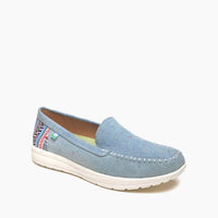 Minnetonka - Women's Discover Canvas Moccasin