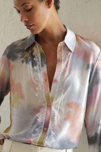 Le Superbe - Women's Button Up Collared Shirt