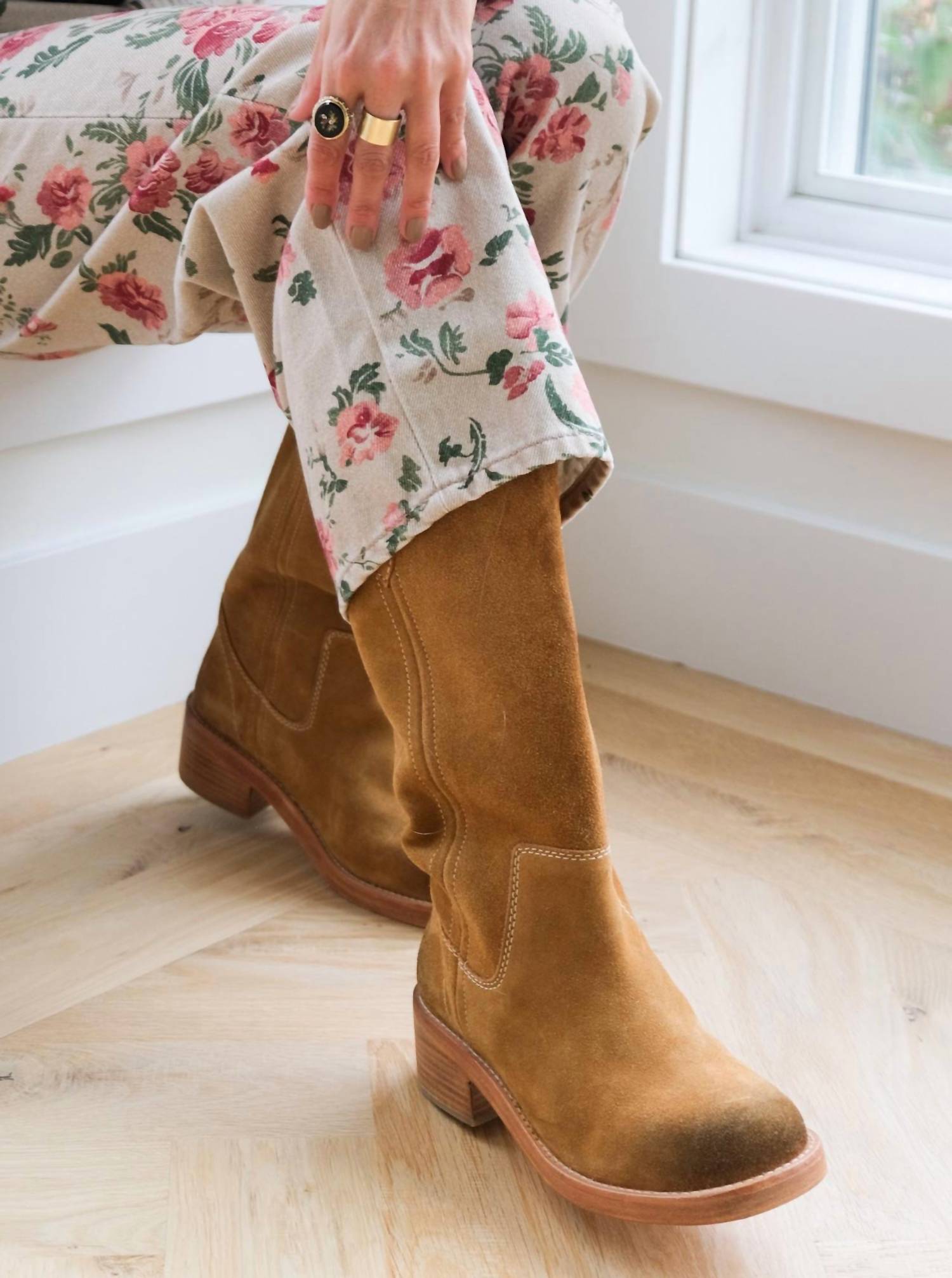 Free People - Deep Trance Printed Jeans
