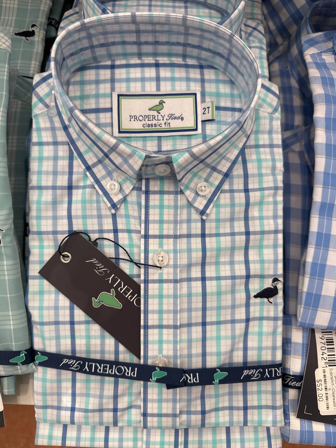 Properly Tied - Boy's Seasonal Short Sleeve Sportshirt