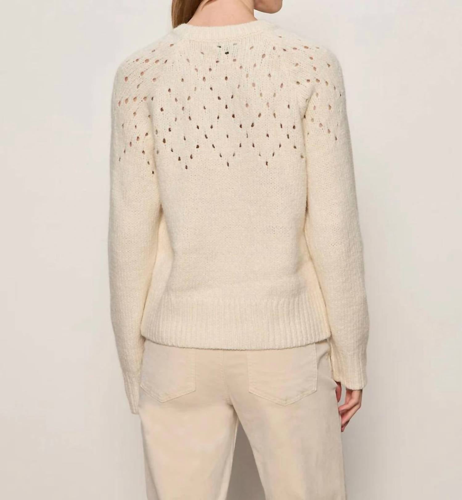 Sanctuary - Femme Openwork Sweater