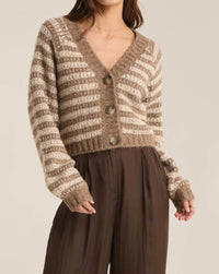 Z Supply - Women's Este Metallic Stripe Cardigan