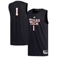 Adidas - Men's Texas Tech Basketball Jersey