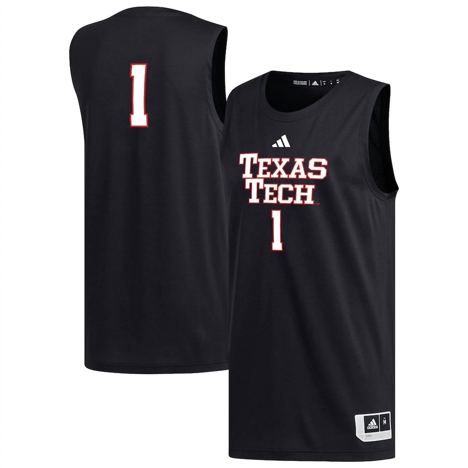 Adidas - Men's Texas Tech Basketball Jersey