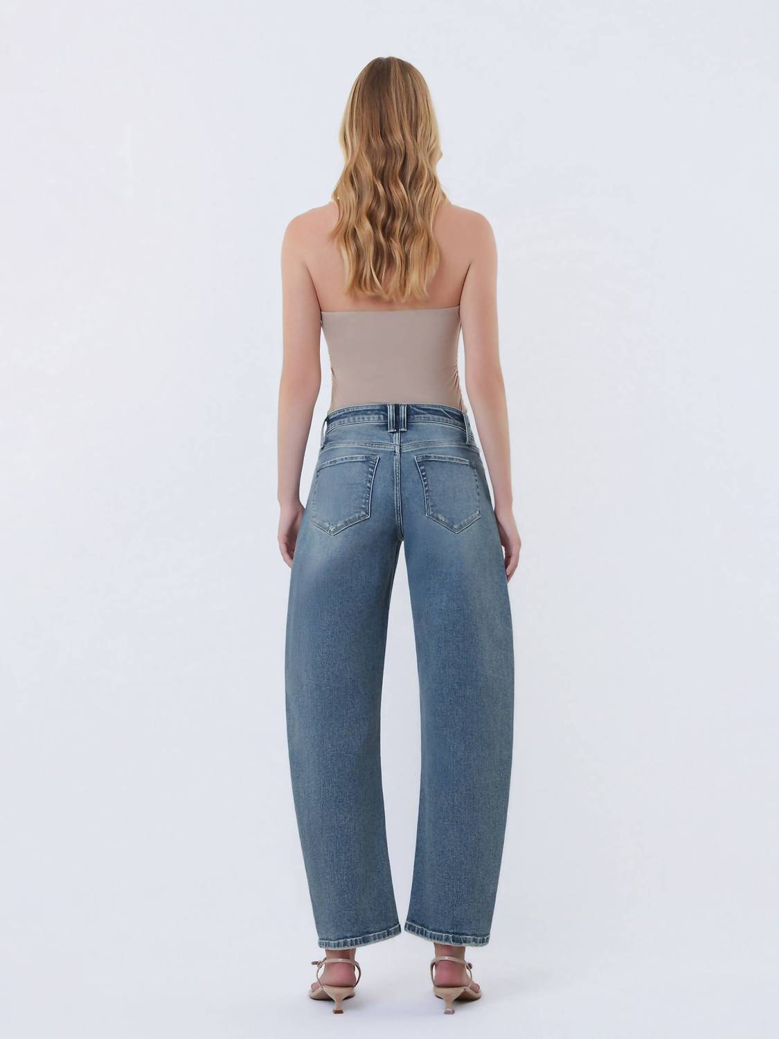 Flying Monkey - High Rise Slim Barrel Jeans