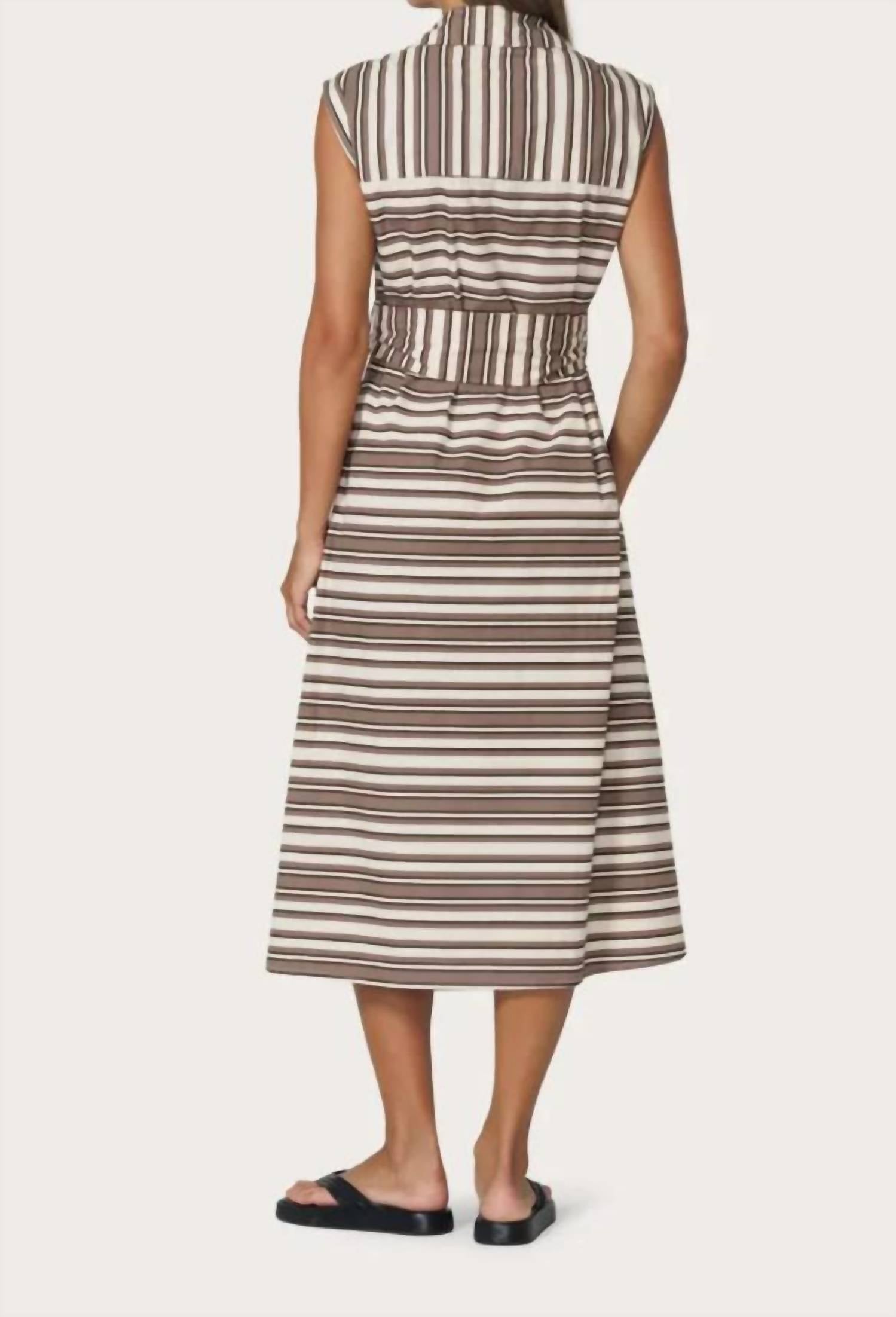 Lusana - Chloe Poplin Dress