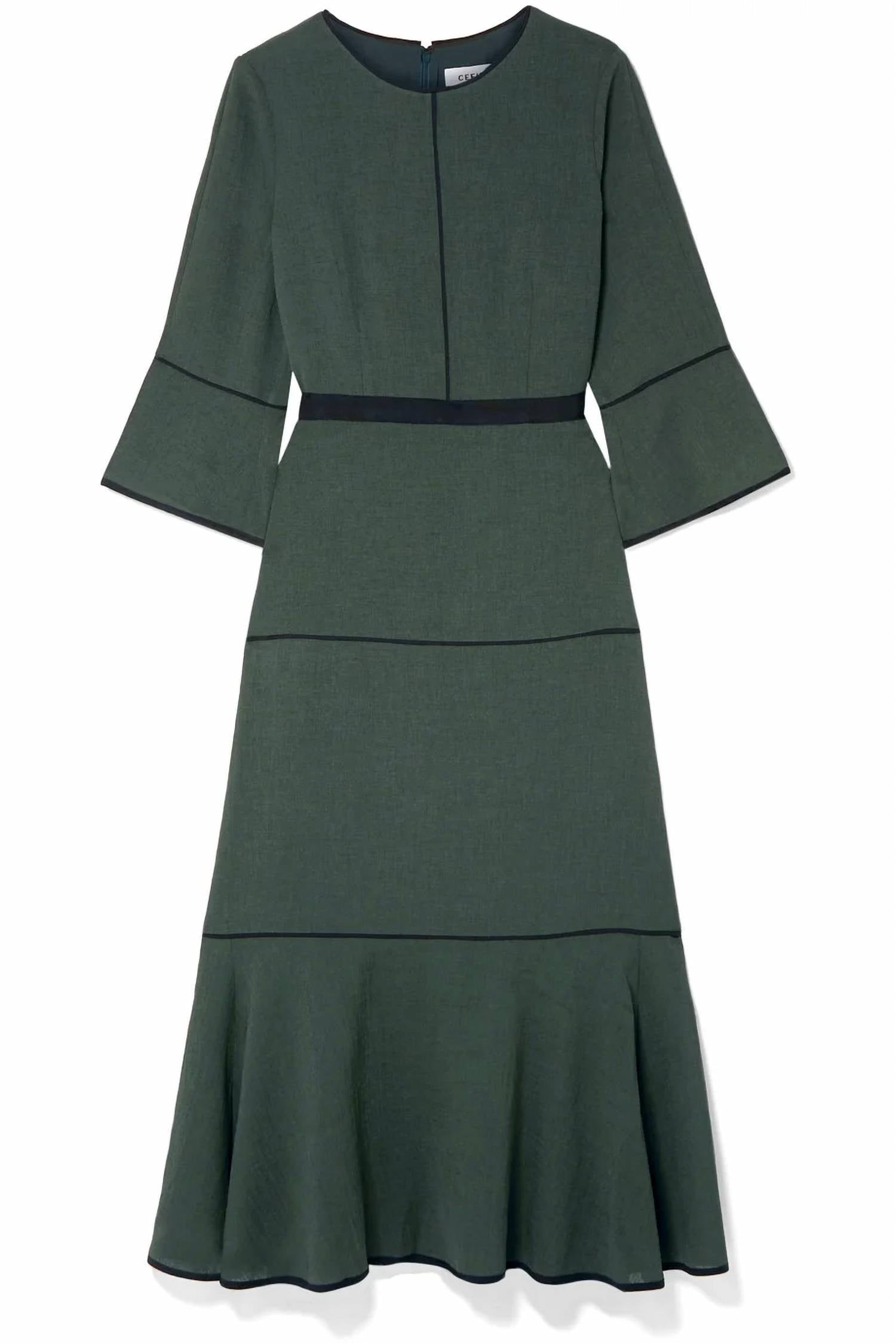 Cefinn - Tiered A-line Maxi Dress