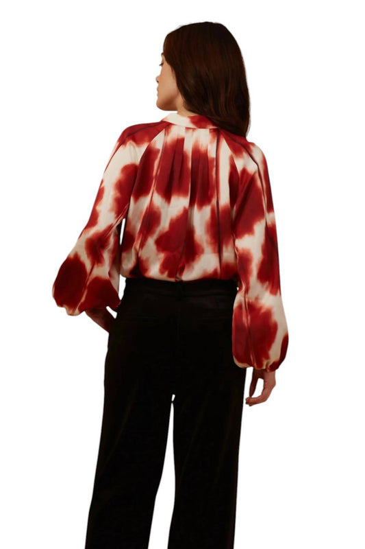 Traffic People - Bleeding Hearts Billow Blouse