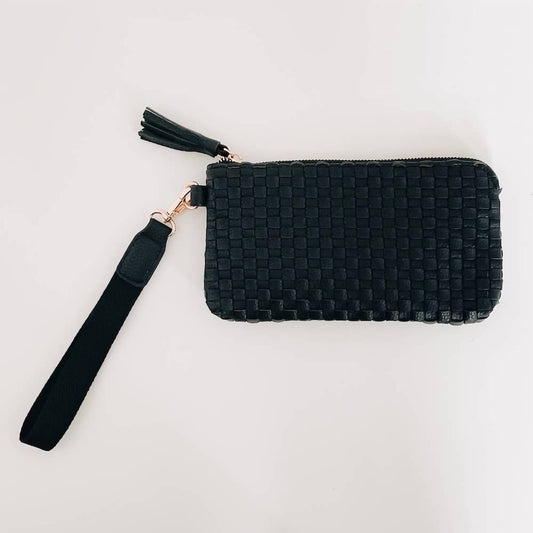 Pretty Simple - Women's Emma Woven Clutch Wristlet