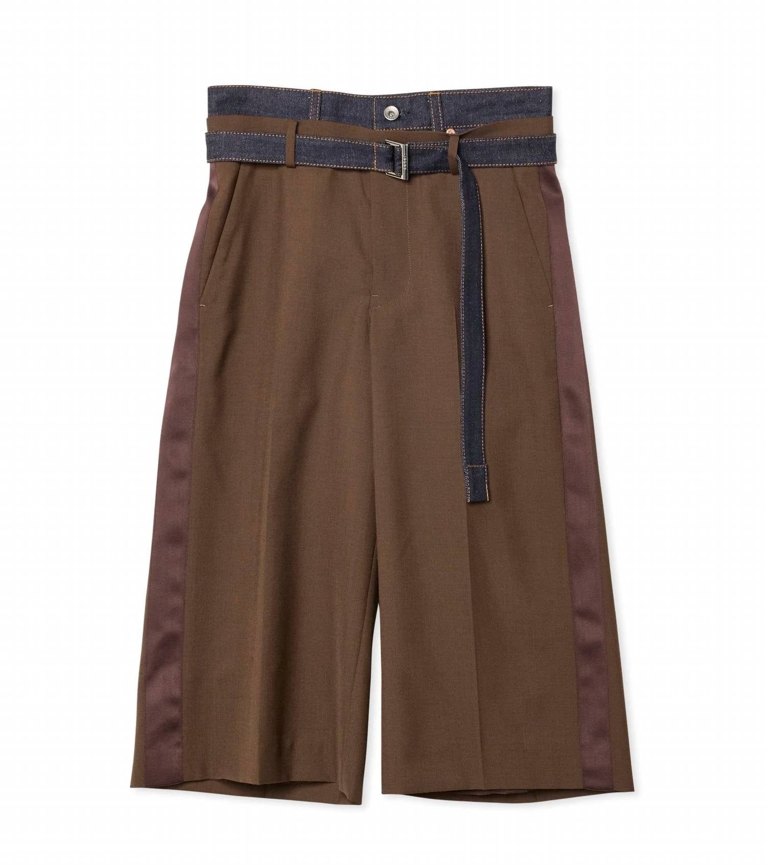 Sacai - Women's Suiting Denim Culottes